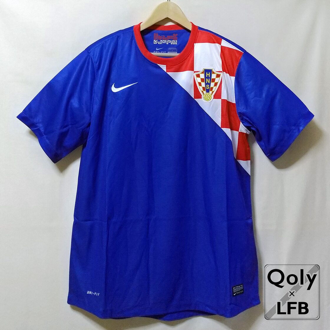 クロアチア代表 2012 Nike アウェイ半袖 ユニフォーム（インポートL 