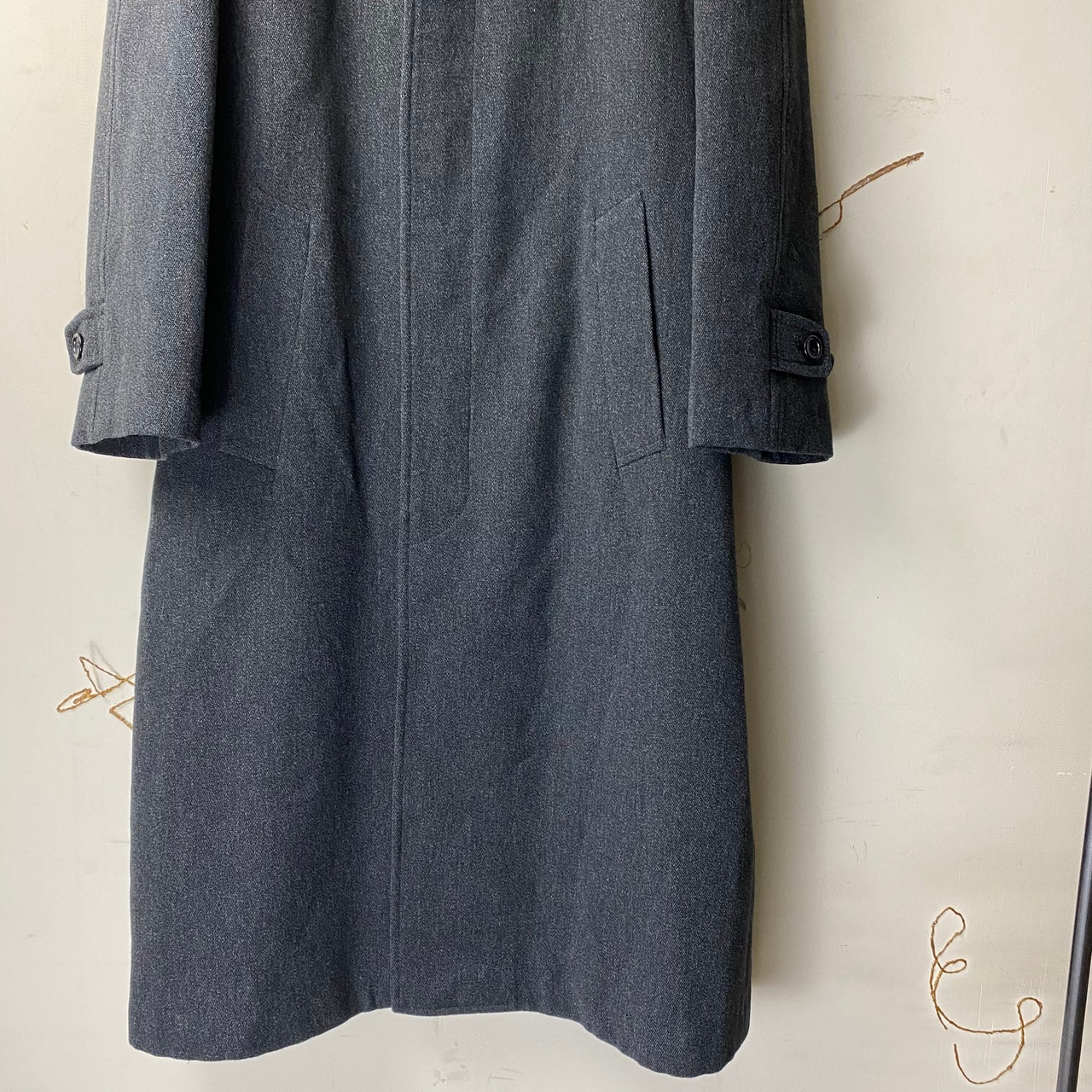 ARMANI COLLEZIONI belted wool coat