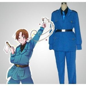 DK437  APH ヘタリア 　南イタリア風　軍服　◆ コスプレ衣装　新品　完全オーダメイドも対応可能 K437 APH ヘタリア 南イタリア風 軍服 風 コスプレ衣装 cosplay