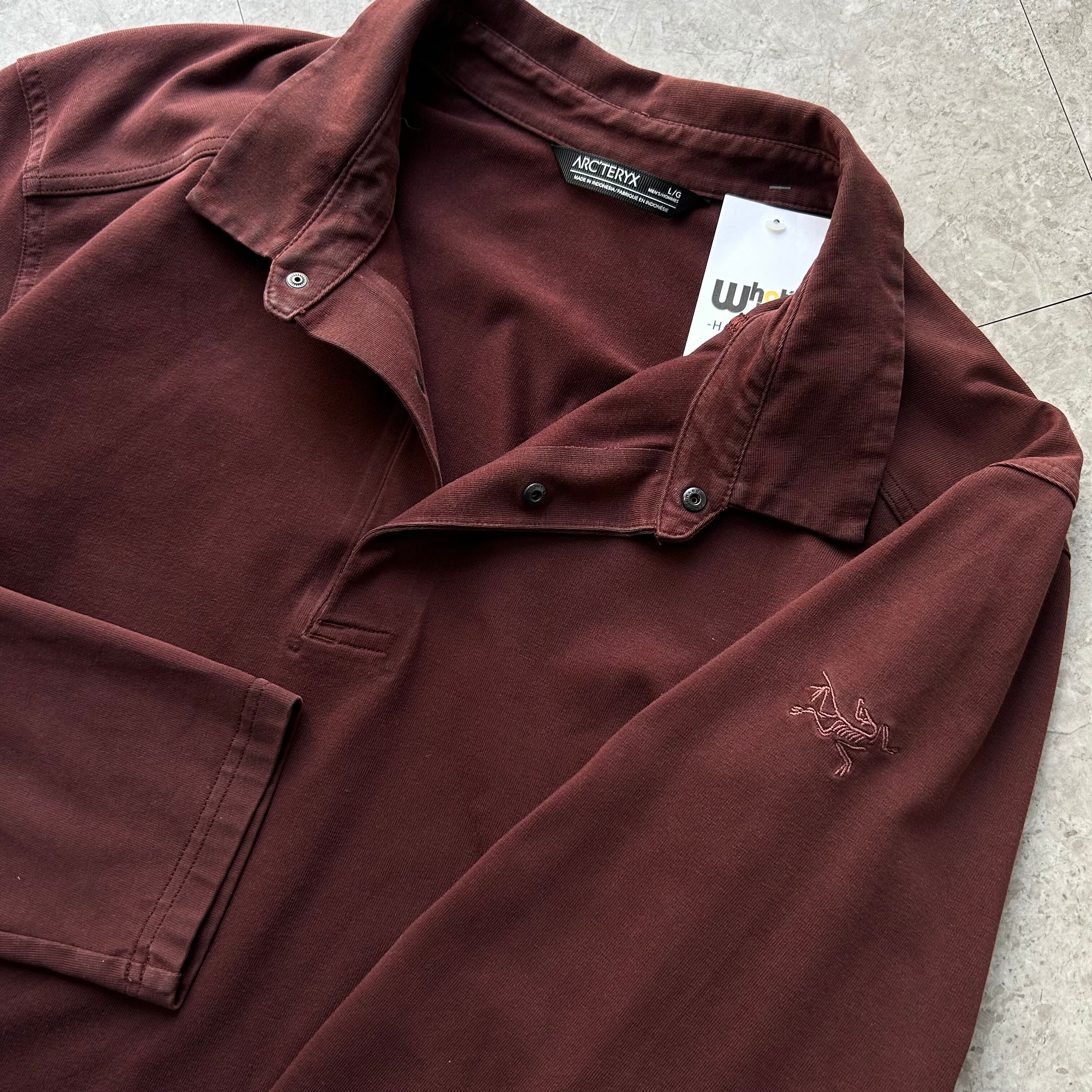 00s arcteryx L/S polo shirt【仙台店】