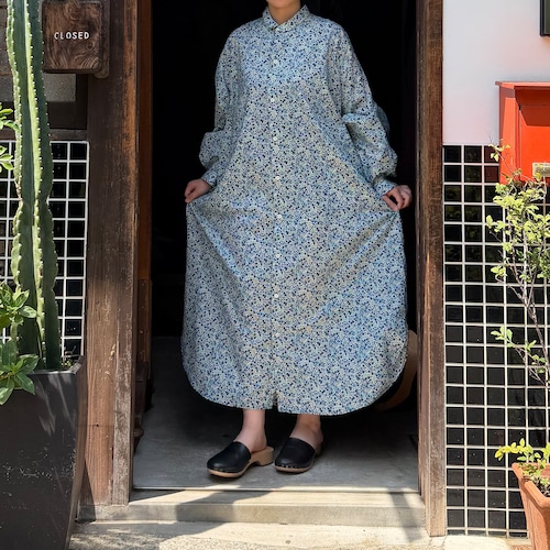 quitan／キタン　DORMAN LONG SHIRT "ROUND COLLAR ドルマンロングシャツ　ラウンドカラー　#6150914