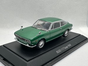 【エブロ】 1/43 いすゞ 117クーペ  (グリーンM) 買取品