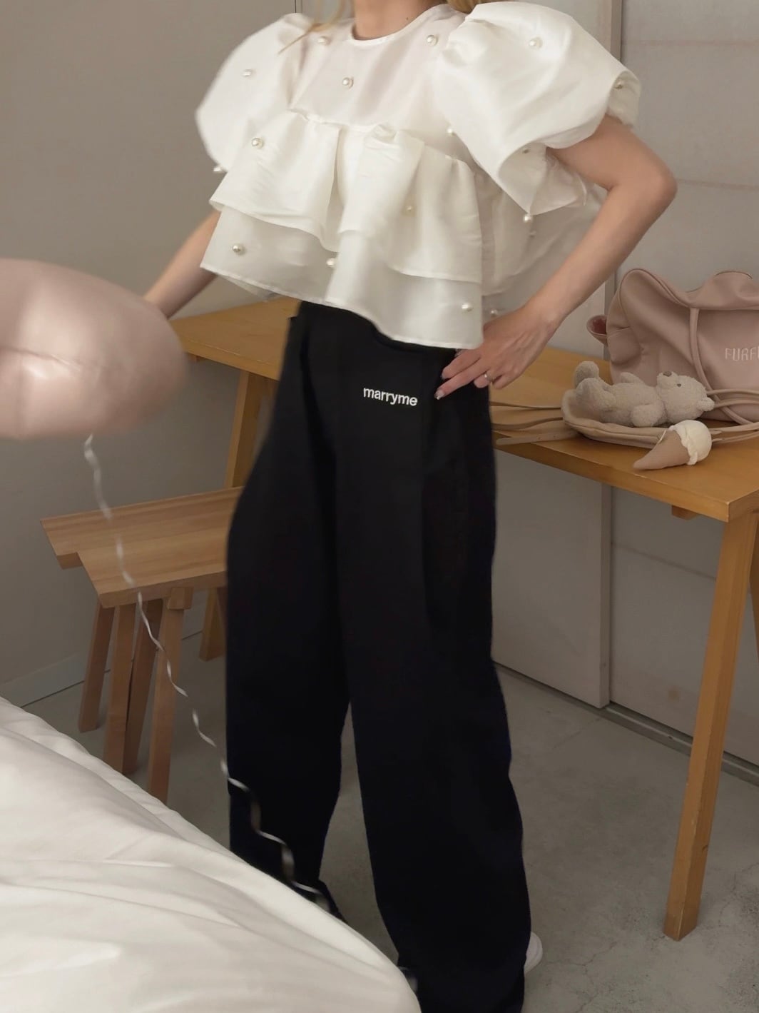 MARRYME LOGO PANTS | MARRY ME.official