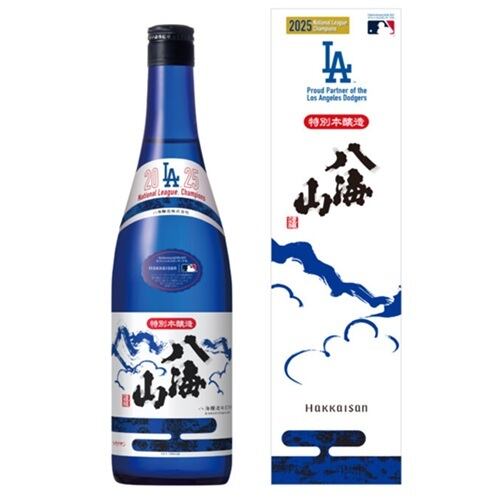 限定12本】 八海山 特別本醸造 ブルーボトル ナショナルリーグ優勝記念