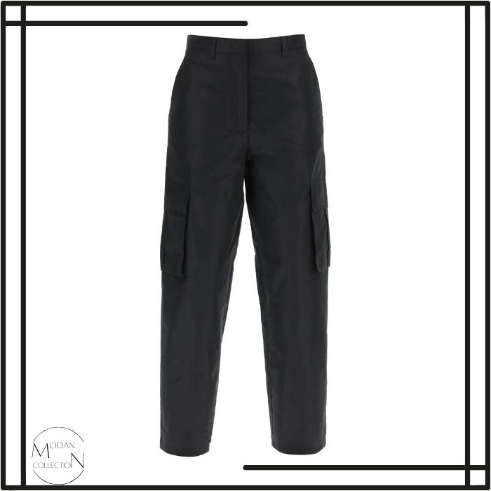 Miu Miu（ミュウミュウ）Cargo pants in Tela Tec | Modern collection