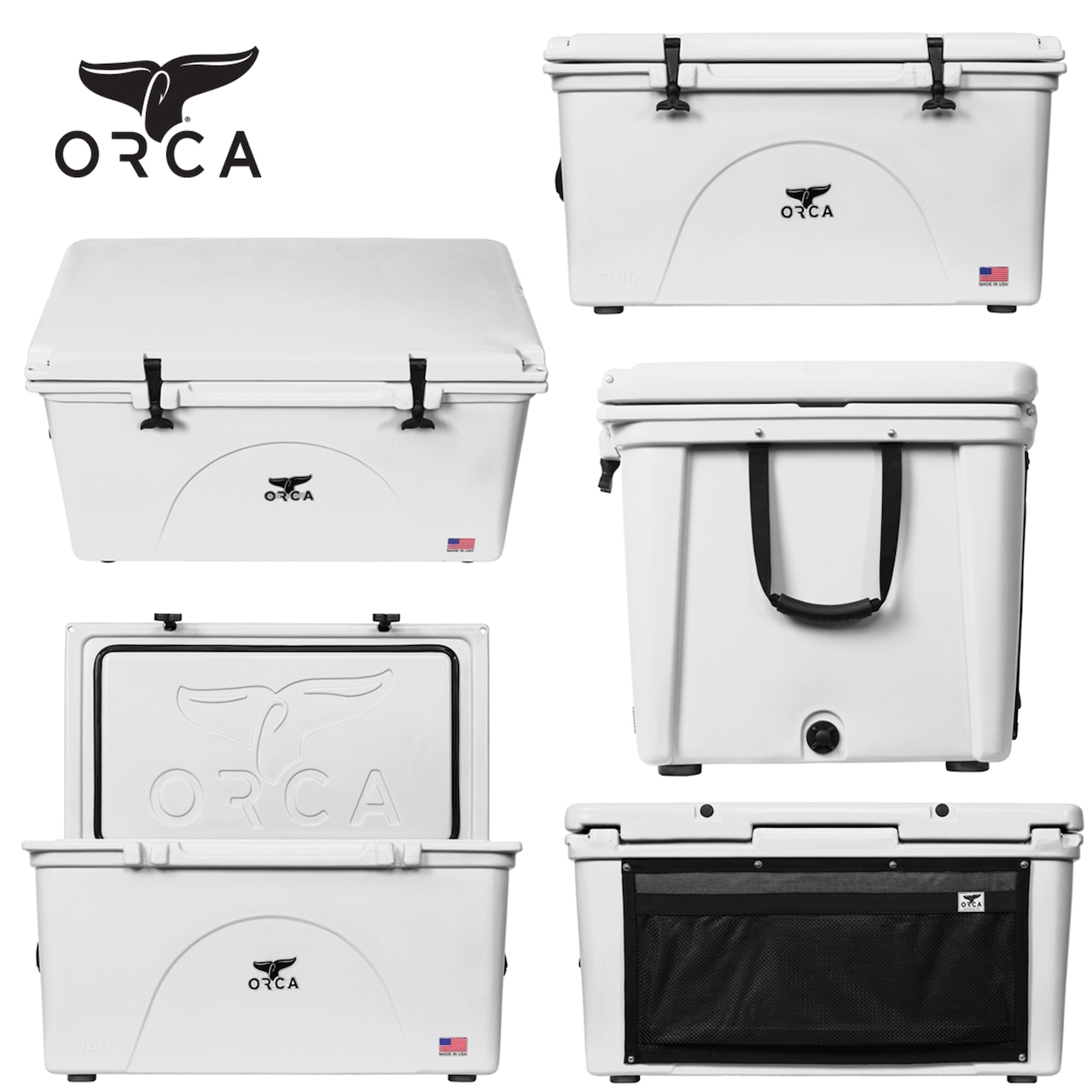 ORCA Coolers 140 Quart オルカ クーラー ボックス キャンプ用品 アウトドア キャンプ グッズ 保冷 クッキング ドリンク オルカクーラーズジャパン