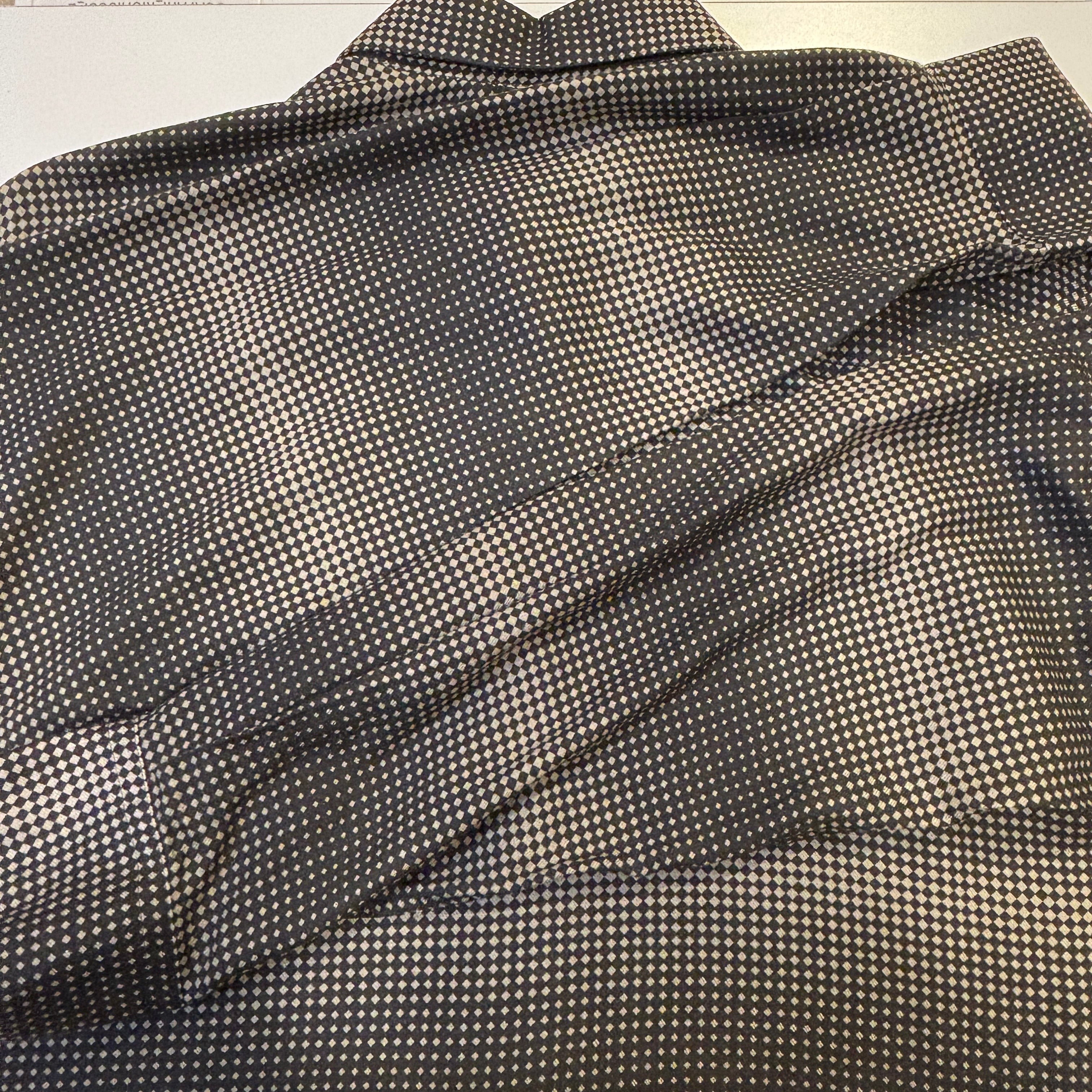 1990'S PERRY ELLIS RAYON SHIRT DOT PATTERN SIZE M | safarionline