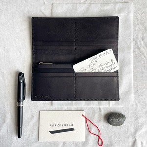 224AWA10　Leather long wallet 'mimi' ミミ | ロングウォレット