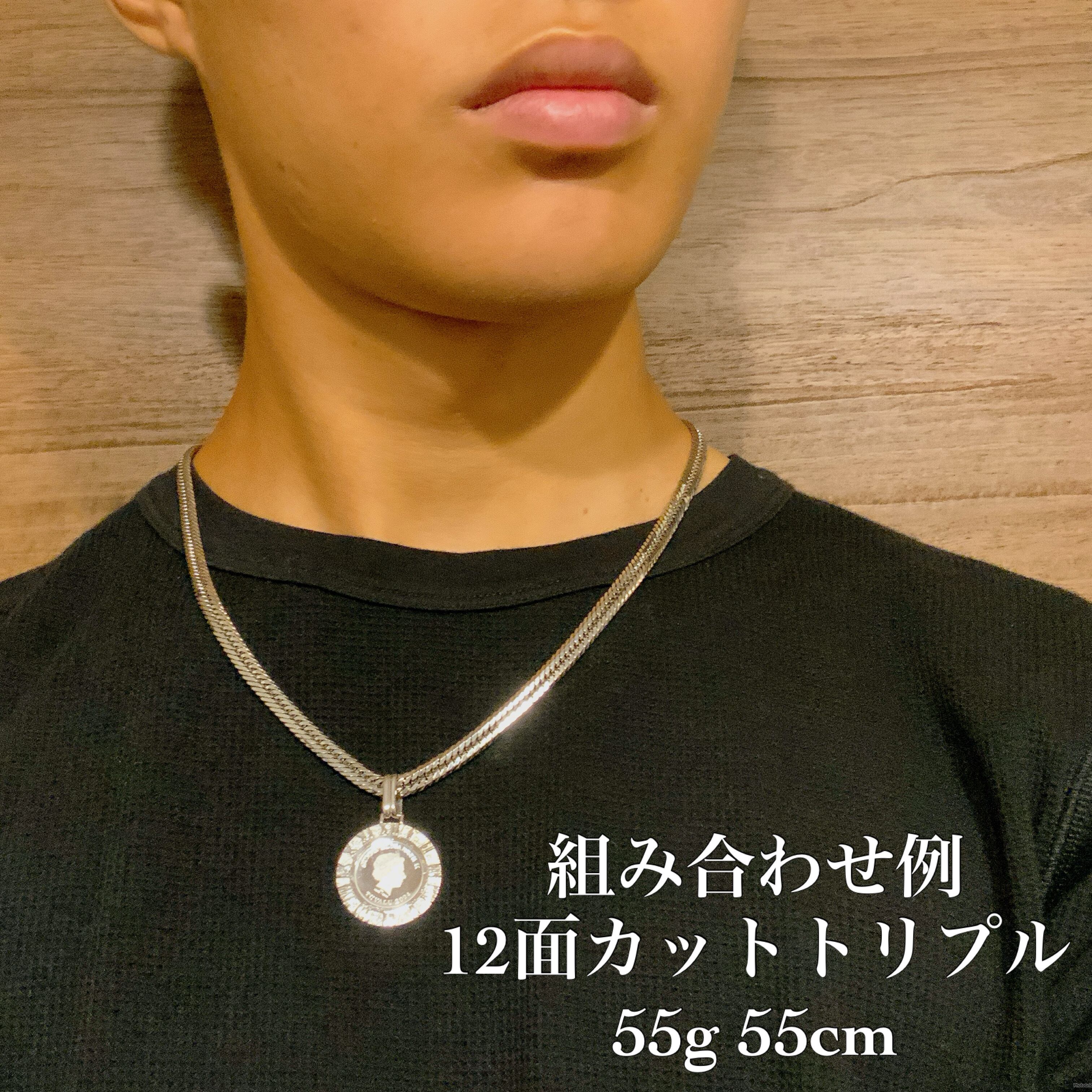 18K K18 コイン ネックレス トップ コイントップ M エリザベス
