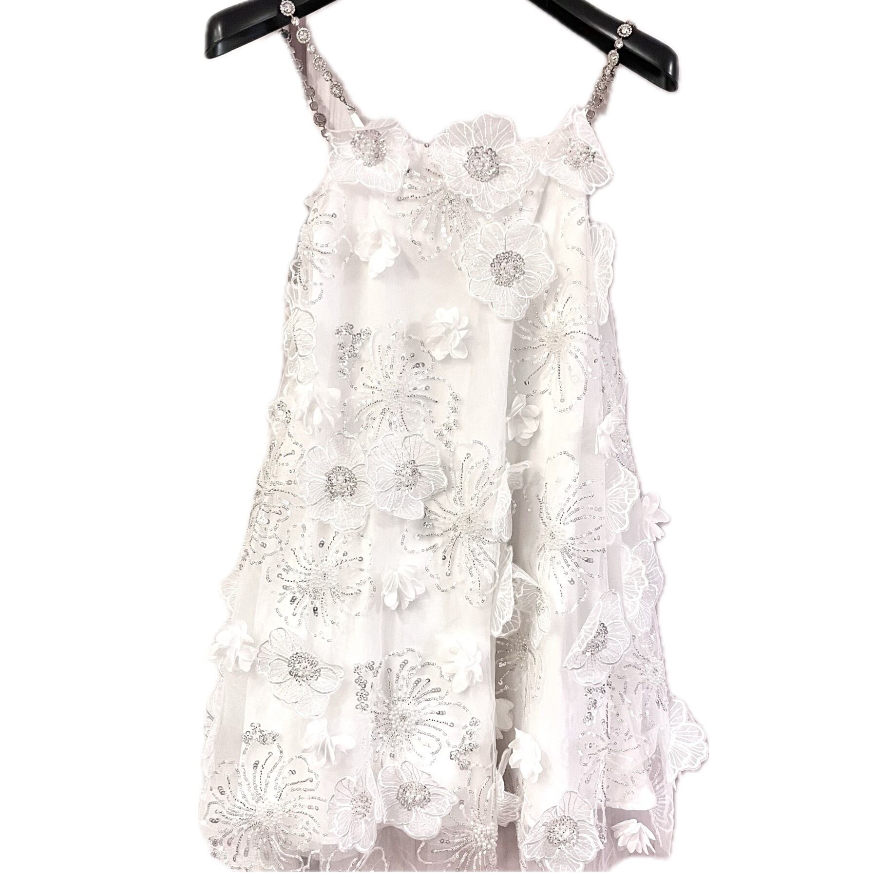 【used極美品】MissRosierクリスタルフラワードレス