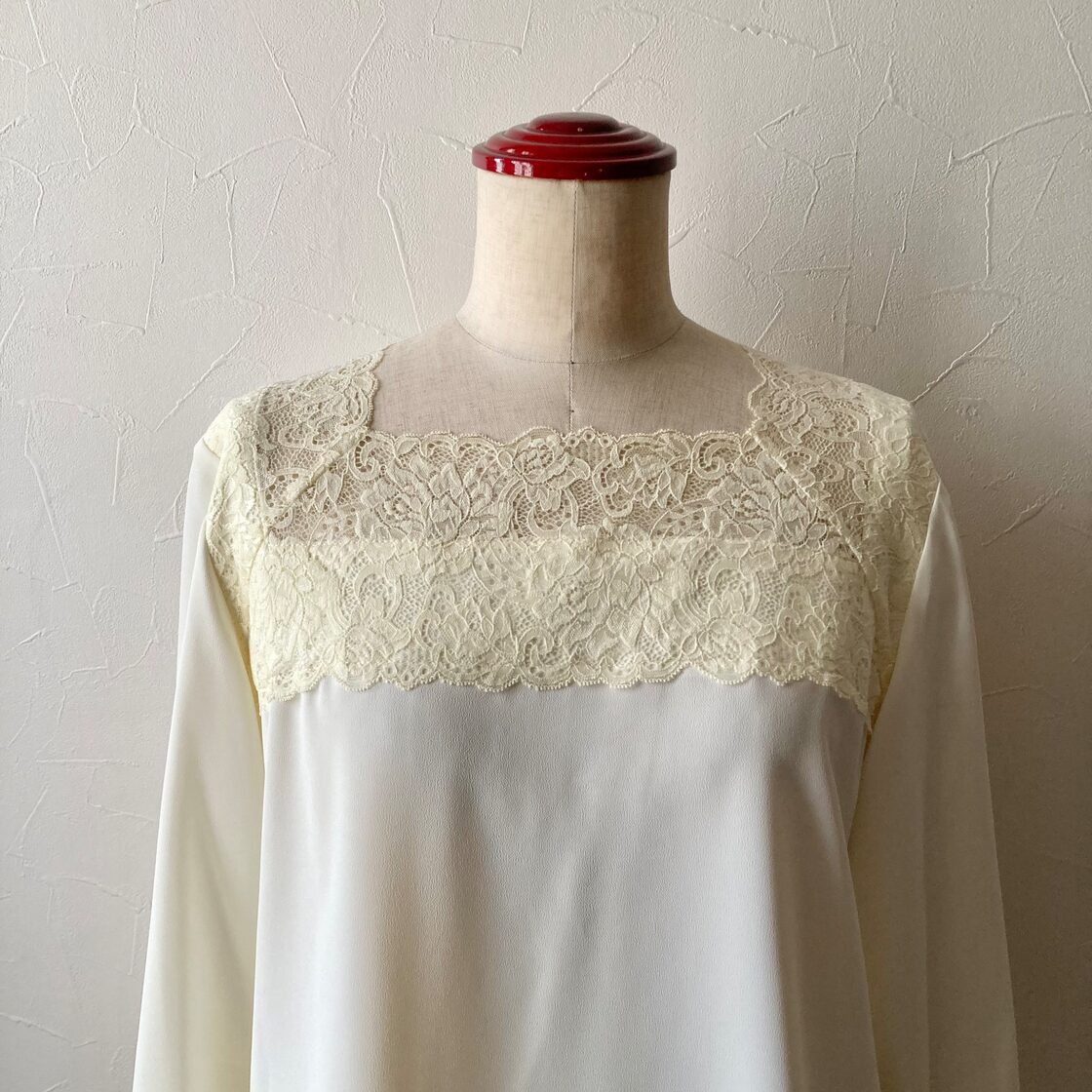 レース付きブラウス 昭和レトロ 古着 used vintage | PAY ID