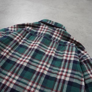 90s L.L.Bean lined flannel shirt "made in USA" XL 古着