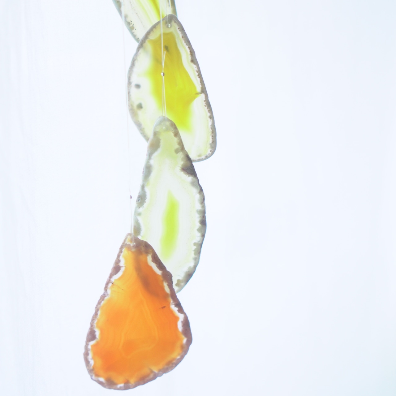 Venus 02 - アゲートヒーリングチャイム / Agate Sun Catcher Wind Chime 962