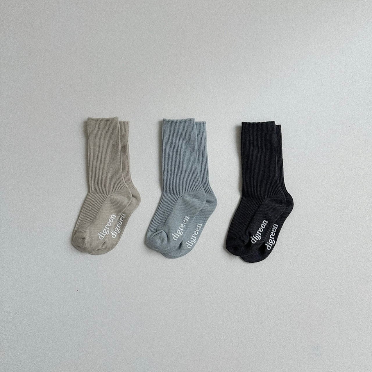 gray socks 3P set