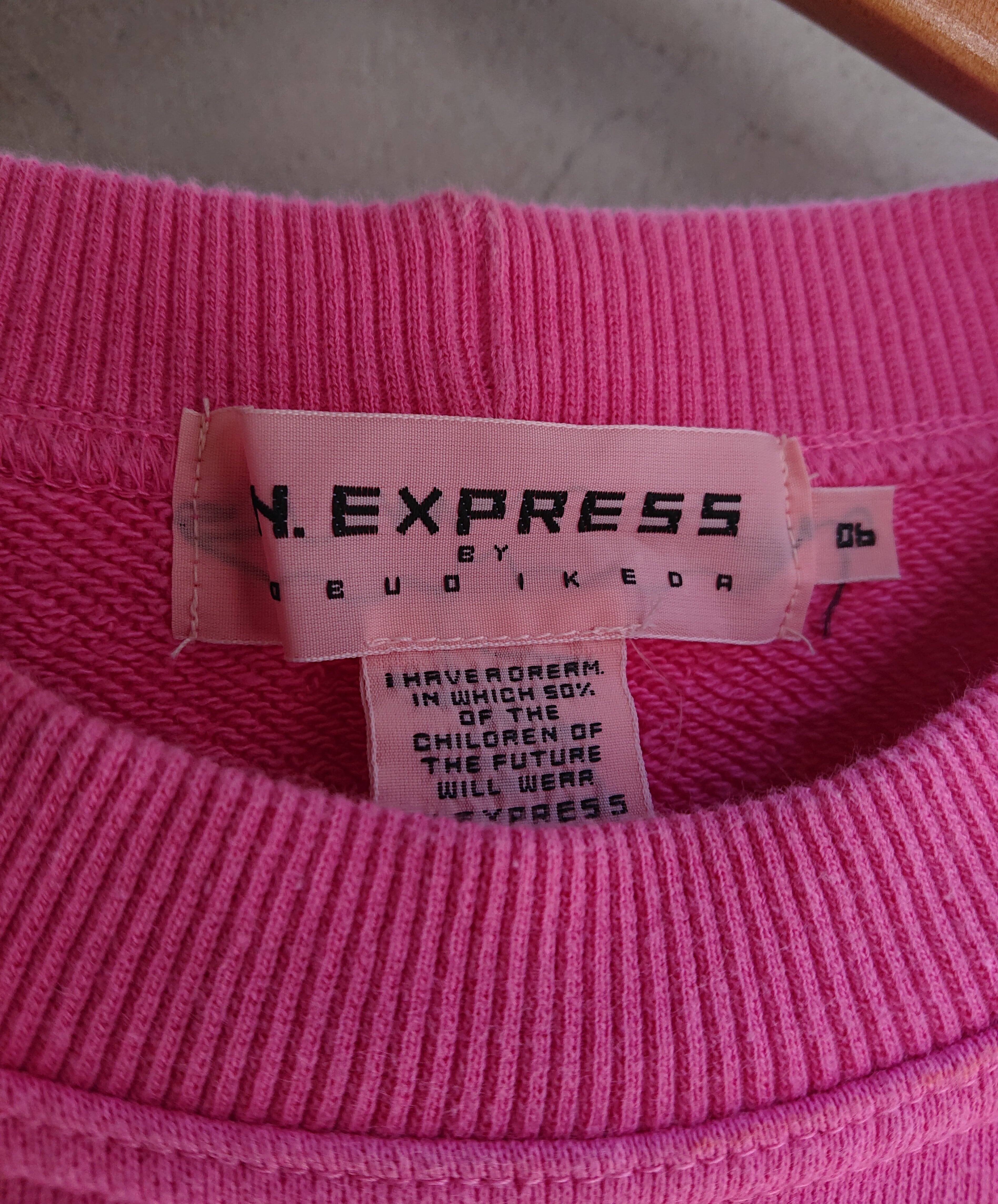 1980s I.N.EXPRESS BY NOBUO IKEDA PRINT SWEAT SHIRTS | BOW & ARROW