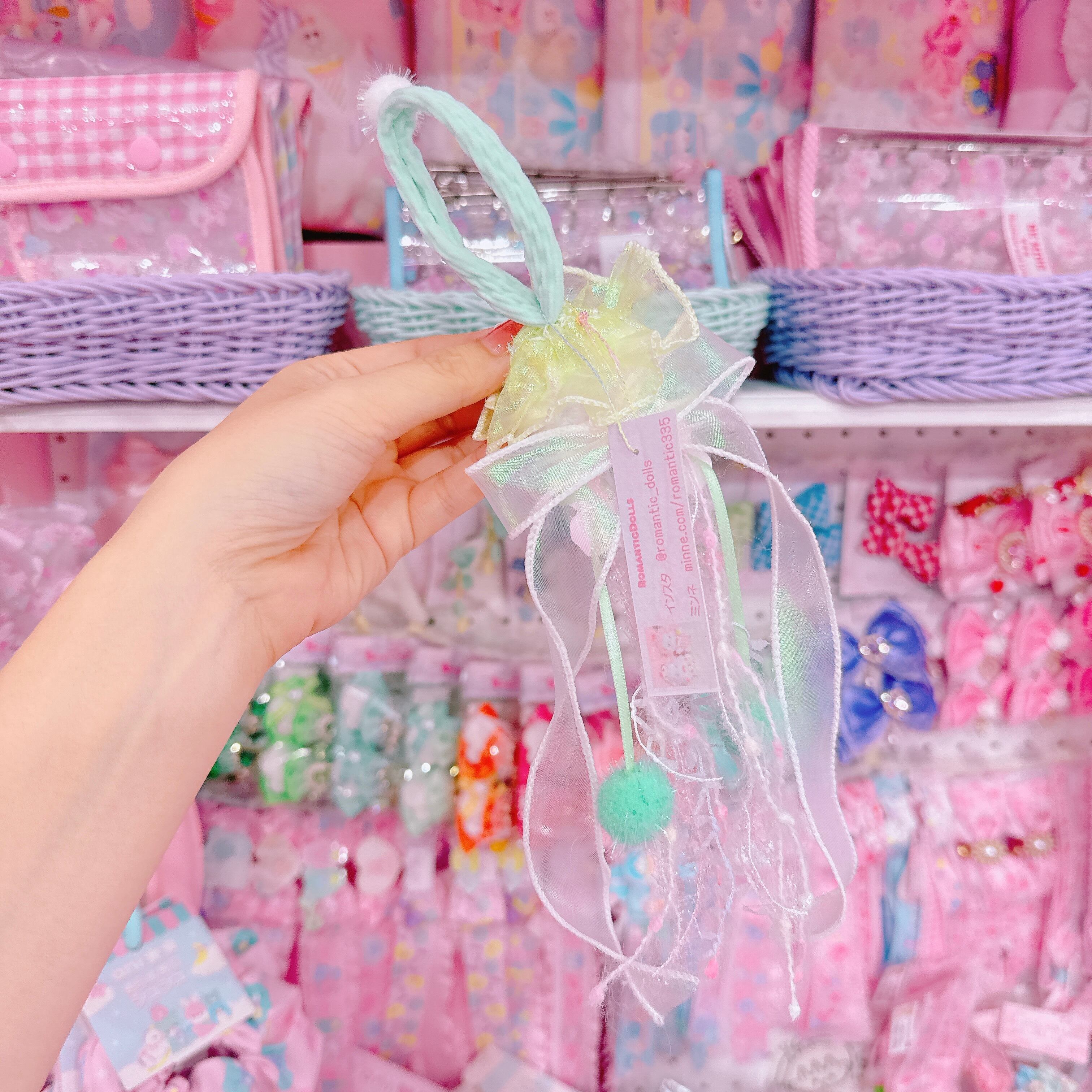 【M4】57-14うさぎマスコットヘアゴム