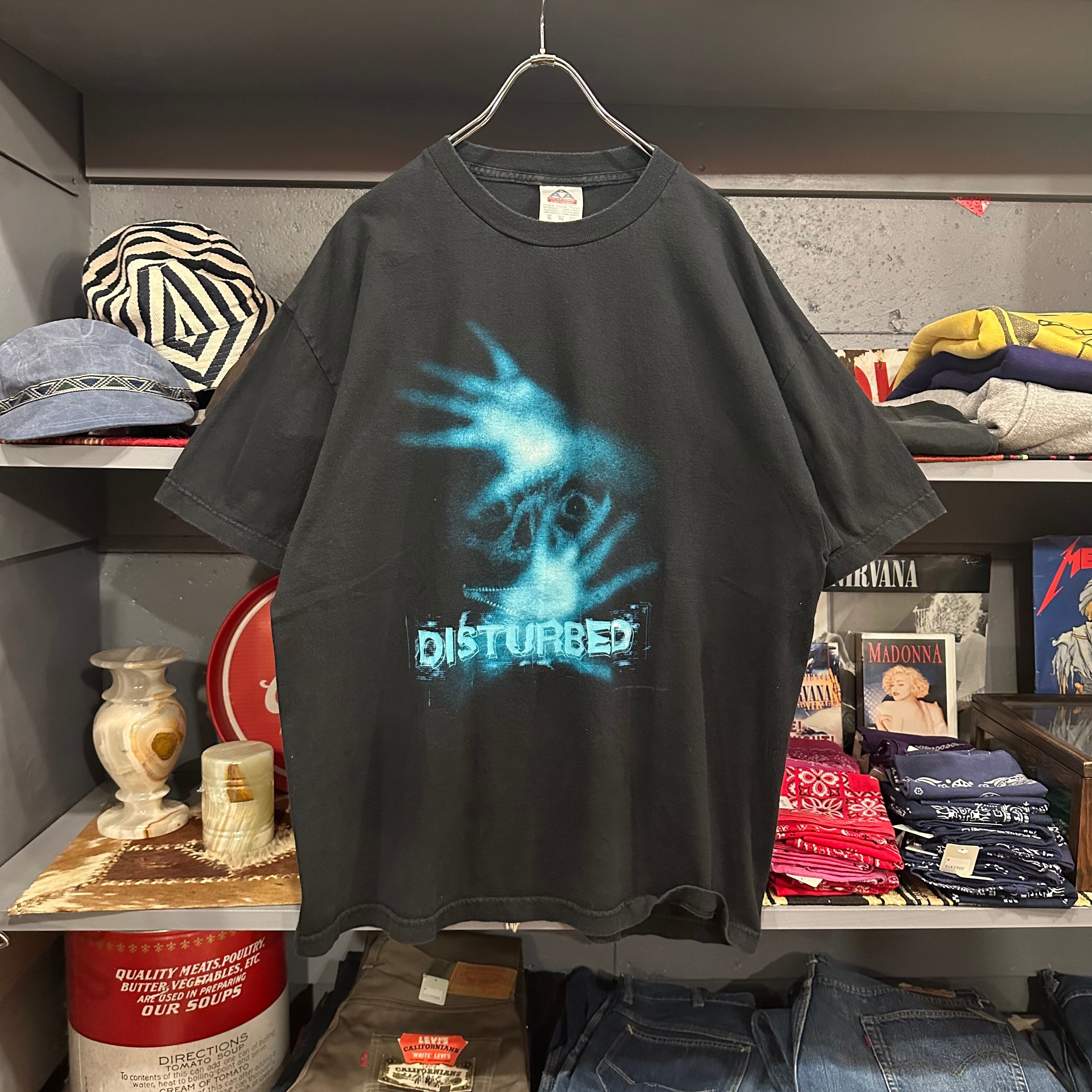 アメリカ　Disturbed　ディスターブド　バンT　半袖　Ｔシャツ