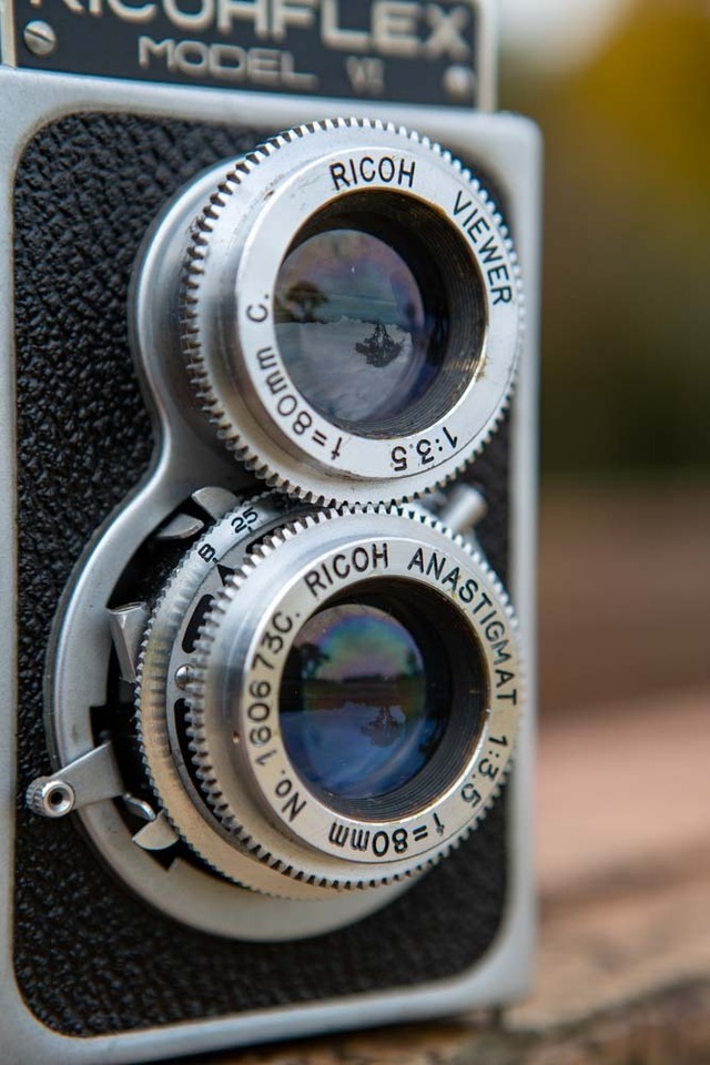 二眼レフカメラ　RICOH FLEX Ⅵ　リコーフレックス７ (003)　【送料無料】