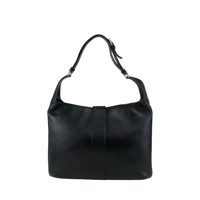 GUCCI グッチ デュオ二ソス ショルダーバッグ ブラック スネーク レザー ホーボーバッグ vintage ヴィンテージ オールド m3bh55