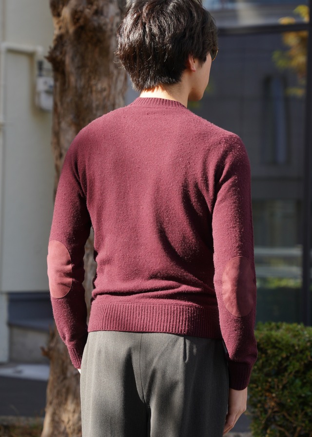 PRADA 15AW cashmere wool crew neck knit