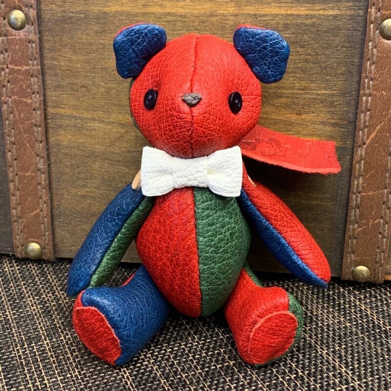 【200体記念／抽選販売】ぬいぐるみマイスター製・初の猪革ベルズベア《アニバーサリーバージョン》