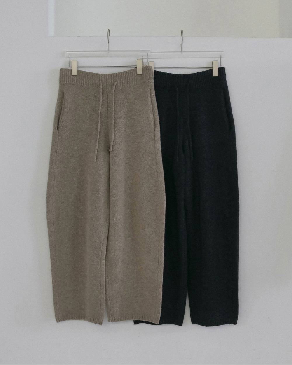 【 anuke 】Knit Cocoon Pants