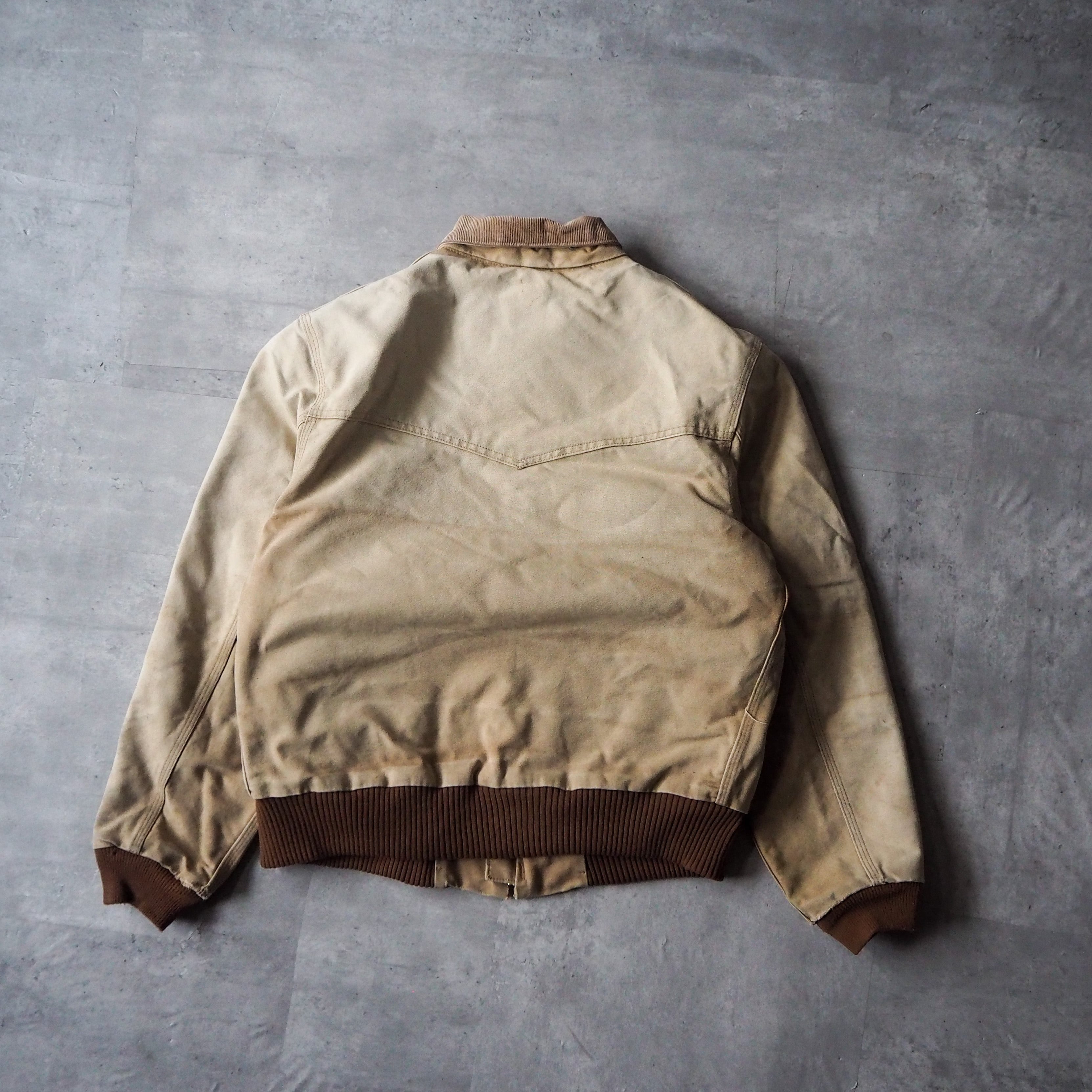 90s-00s “carhartt” detroit jacket industrial logo カーハート 