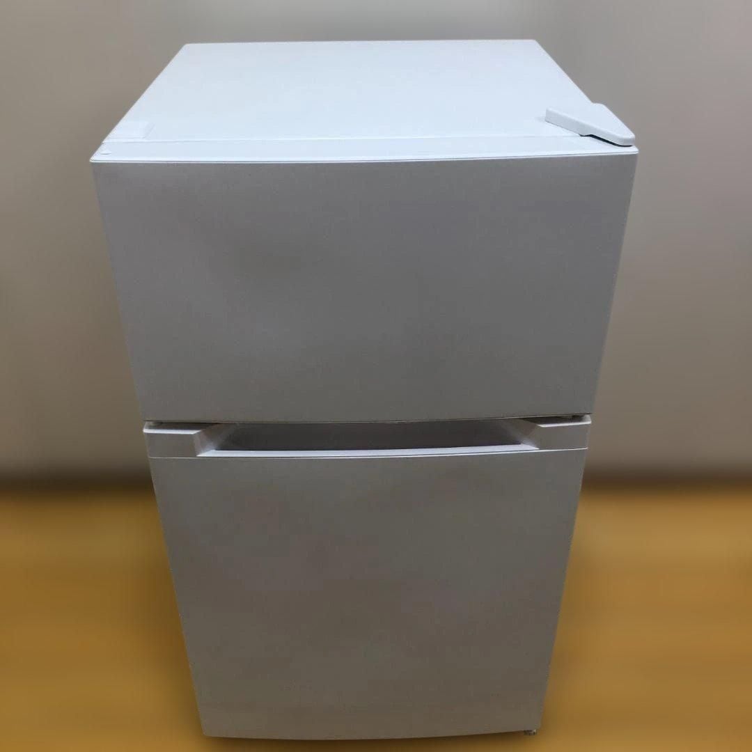 美品 2023年製 IRIS OHYAMA アイリスオーヤマ 2ドア 冷凍冷蔵庫 87L