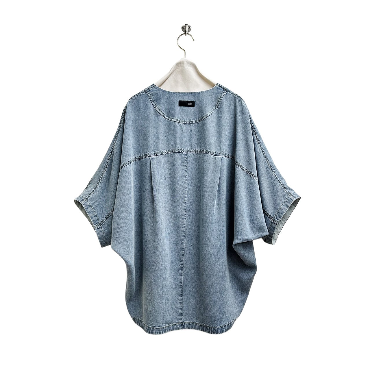 SALE【ayane】テンセルデニムノーカラーシャツ 826505 アヤン | red earth