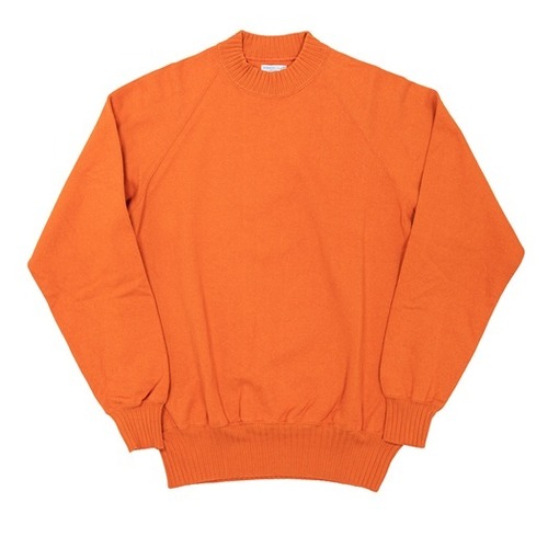 WORKERS(ワーカーズ)〜Raglan Cotton Sweater, Orange〜