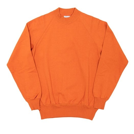 WORKERS(ワーカーズ)〜Raglan Cotton Sweater, Orange〜