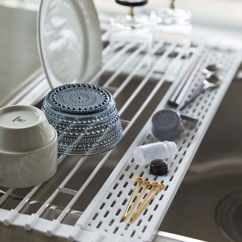 tower 折り畳み水切り シリコーントレー付き S