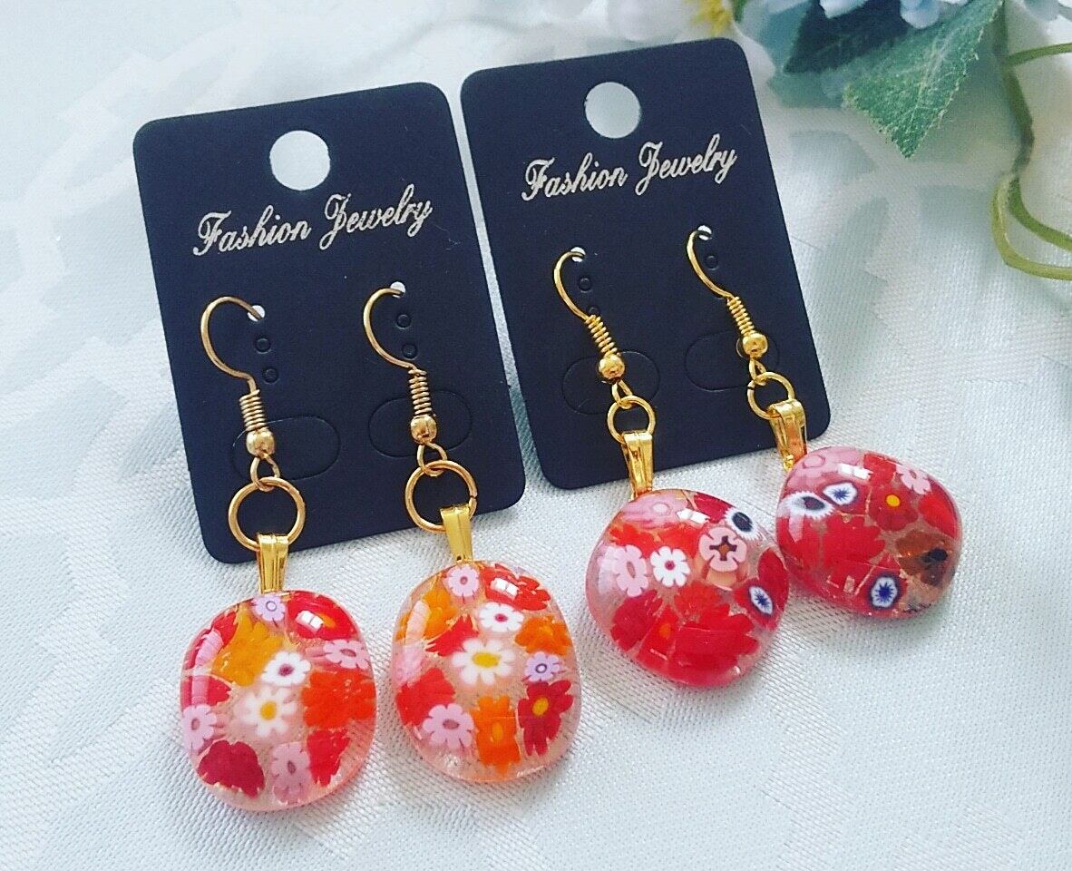 ミルフィオリピアスorイヤリング | L&Luce～エルーチェ～