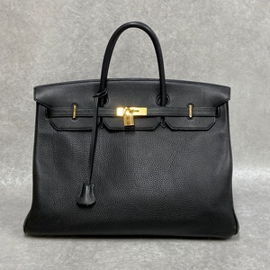 HERMES エルメス バーキン40 トートバッグ トゴ ブラック 3950-202110