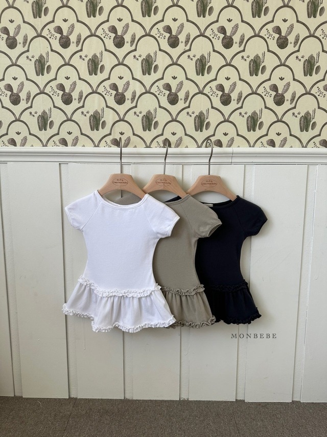 【予約】monbebe Claire mini one-piece