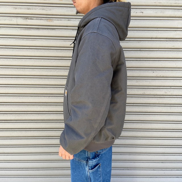 USA製　carhartt カーハート　アクティブジャケット　ダックジャケット　グレー　M