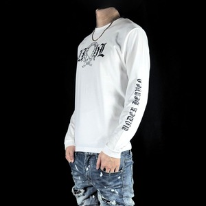 ELDOLADO circle white long sleeve 【LT037】