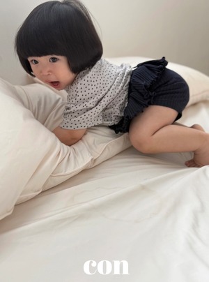 【con】サマーレギンス ネイビー 70~100cm