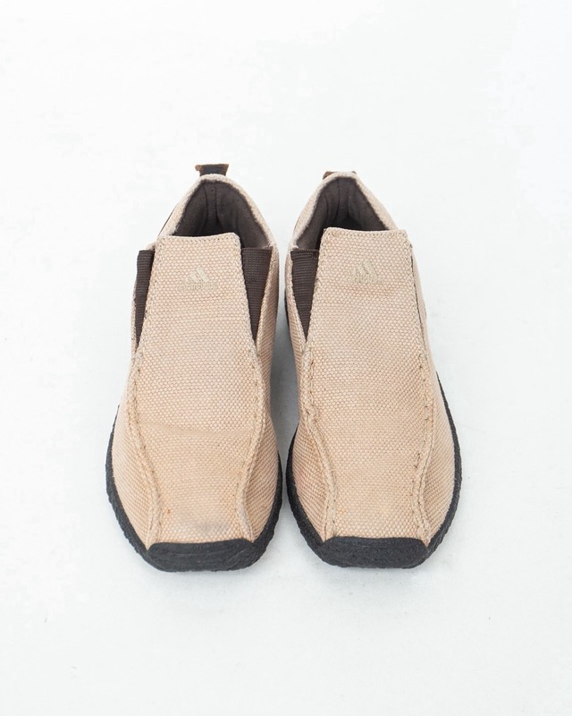 "adidas" design hemp slip-on shoes