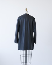 〈Hermès by martin margiela〉Vareuse leather jacket