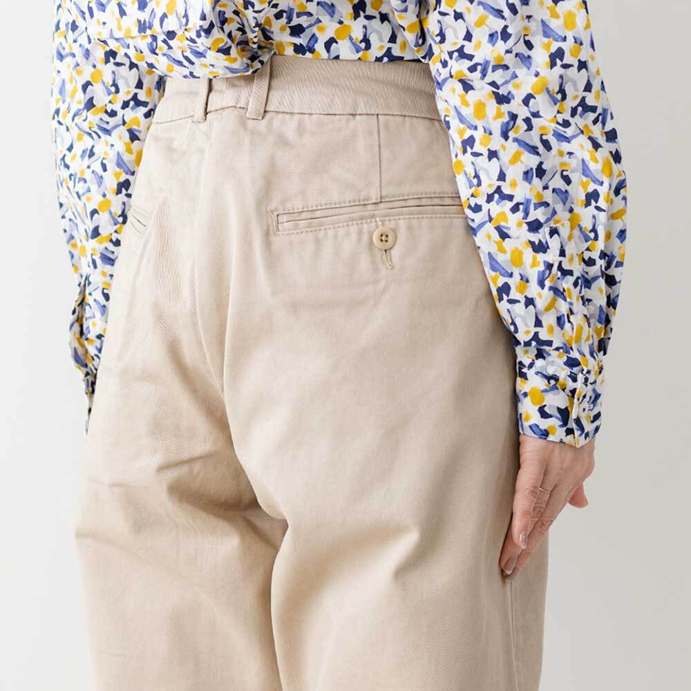 【未使用タグ付】GRANDMA MAMA DAUGHTER｜アンクルチノパンツ GRANDMA MAMA DAUGHTER アンクルチノパンツ | LASQ store | ラスク