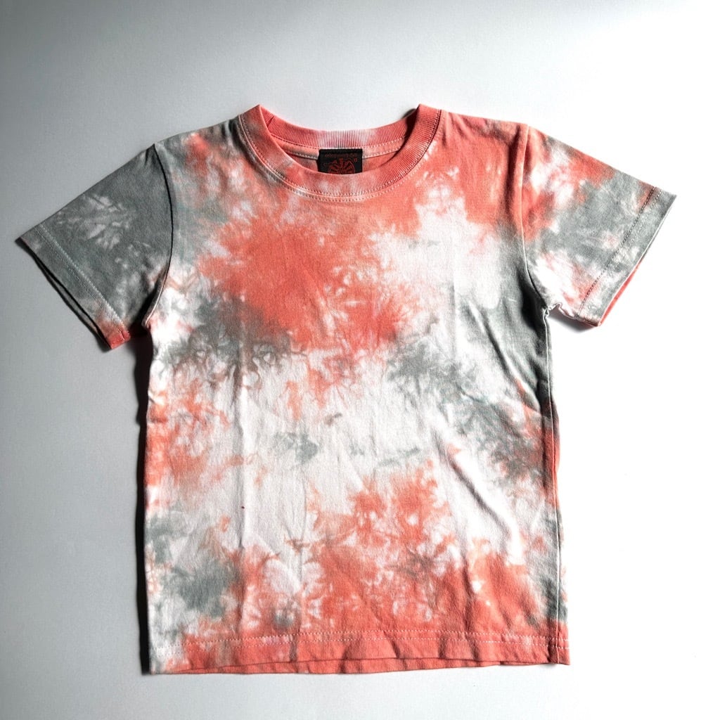 JAVARA タイダイTシャツ【120cm】Orange