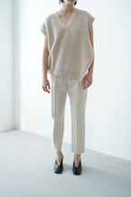 CLANE クラネ　 HIGH WAIST TAPERED PANTS