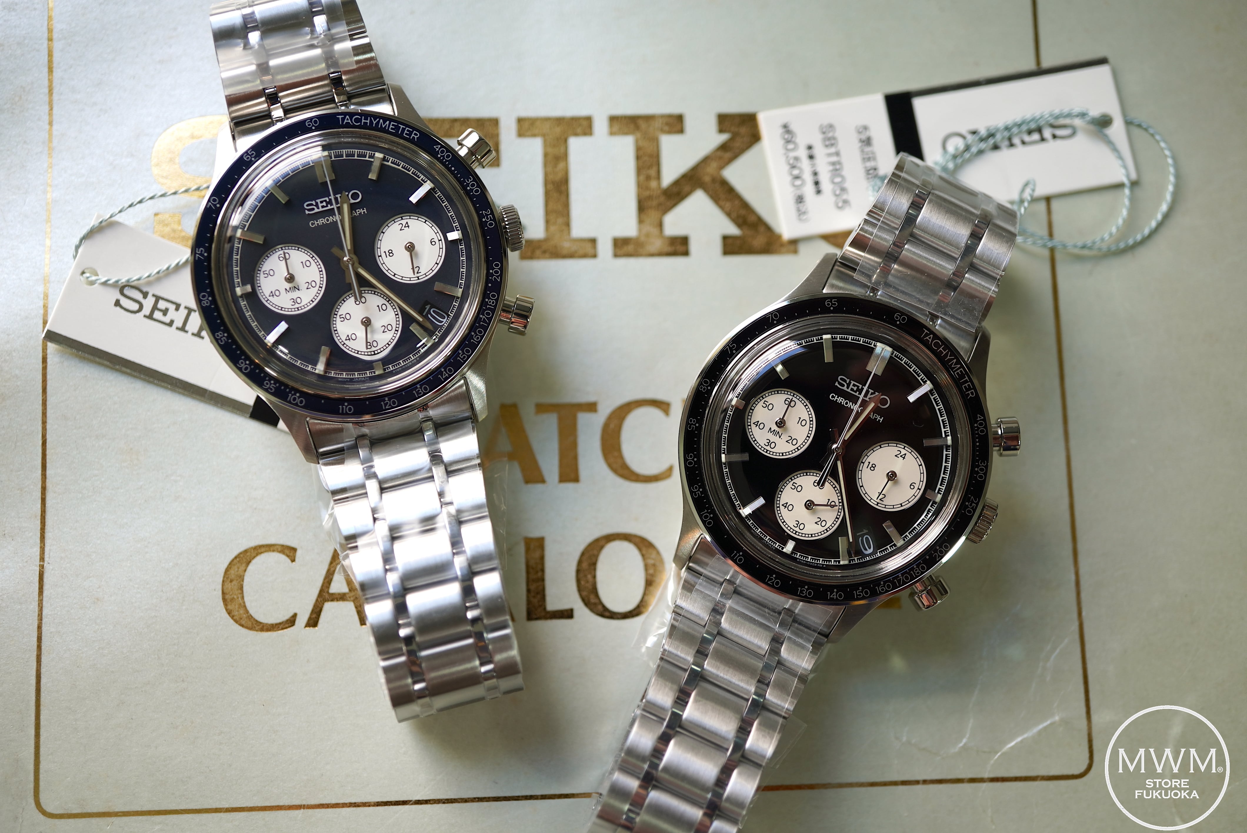 SEIKO SELECTION S Series Quartz Chronograph Black | MWM FUKUOKA