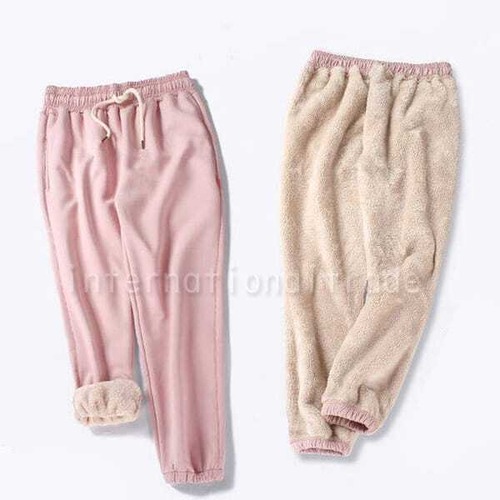 予約 レディース服 裏ボアレディススエットパンツ  おしゃれ レディース 暖かい 秋冬 スウェット ゆったり シンプル デザイン 快適 カジュアルコーデ 部屋着 ファッション 防寒  あったか 暖かい もこもこ 防寒 寒さ対策【cw-a-6395】