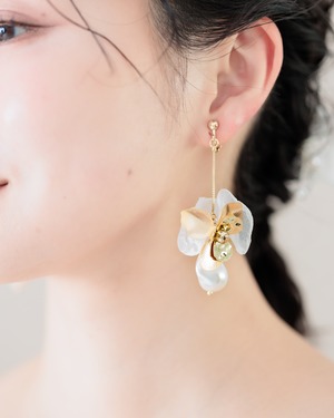 ブライダルイヤリング/ピアス【AE2505-18】