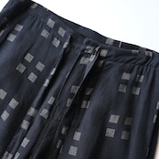 OLD JOE / ORIGINAL PRINTED EASY TROUSER (Square Dot)