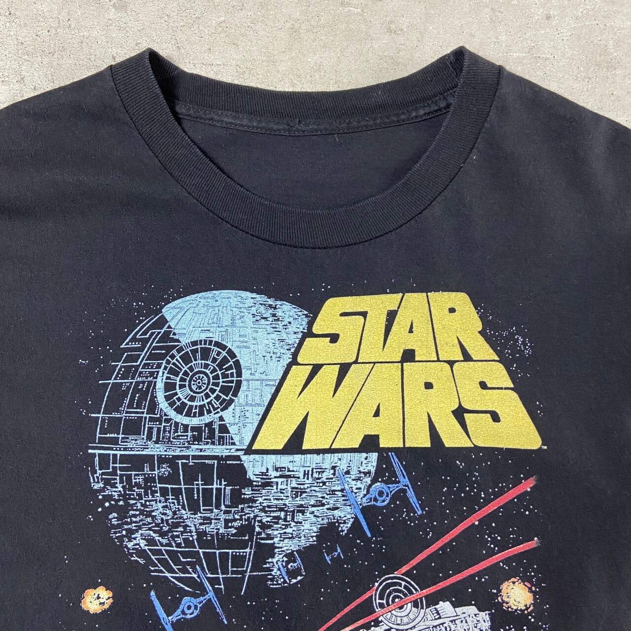 STAR WARS スターウォーズ DEATH STAR ムービー ロングTシャツ メンズL