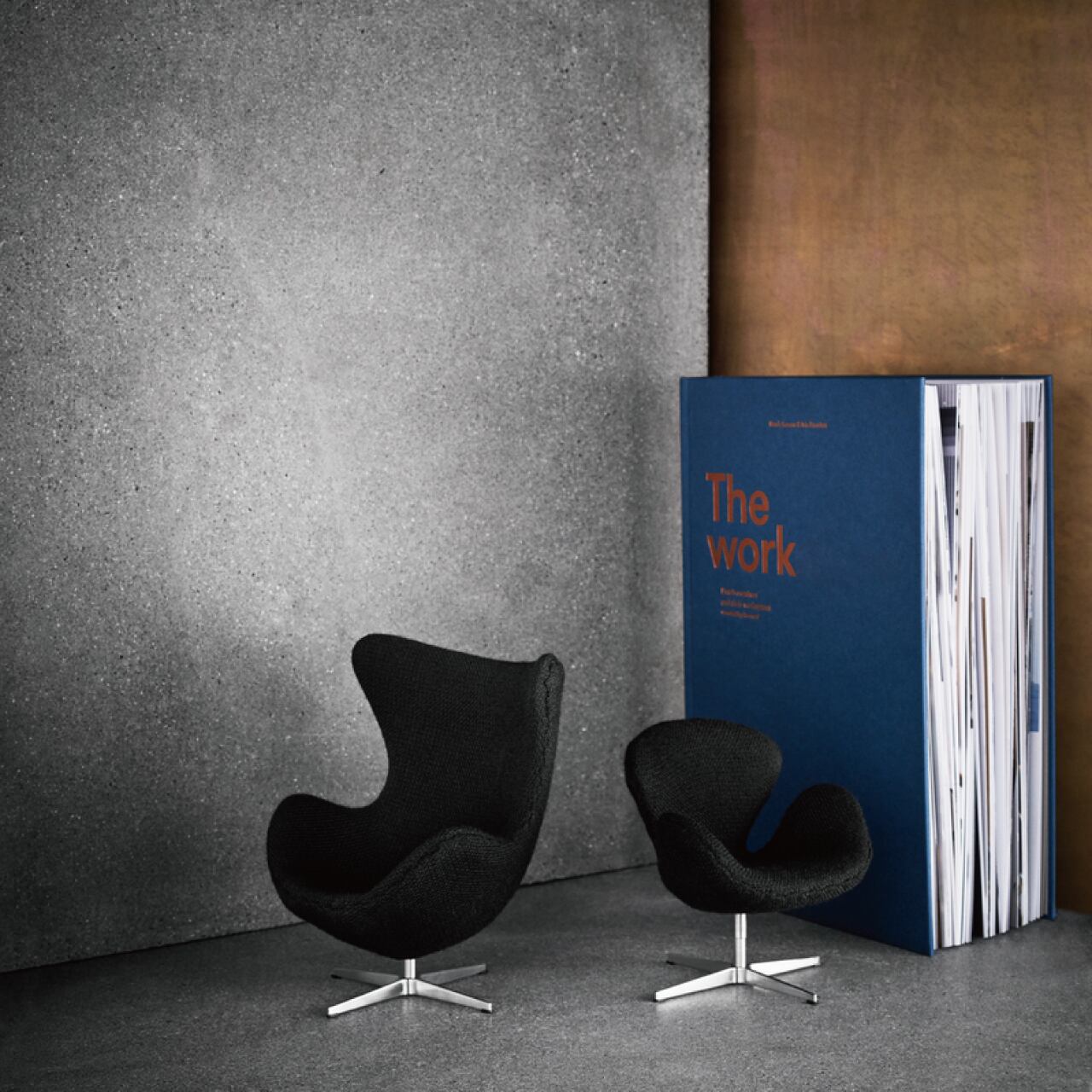 MINIATURE SERIES SWAN™ / Black / ミニチュア スワンチェア / FRITZ