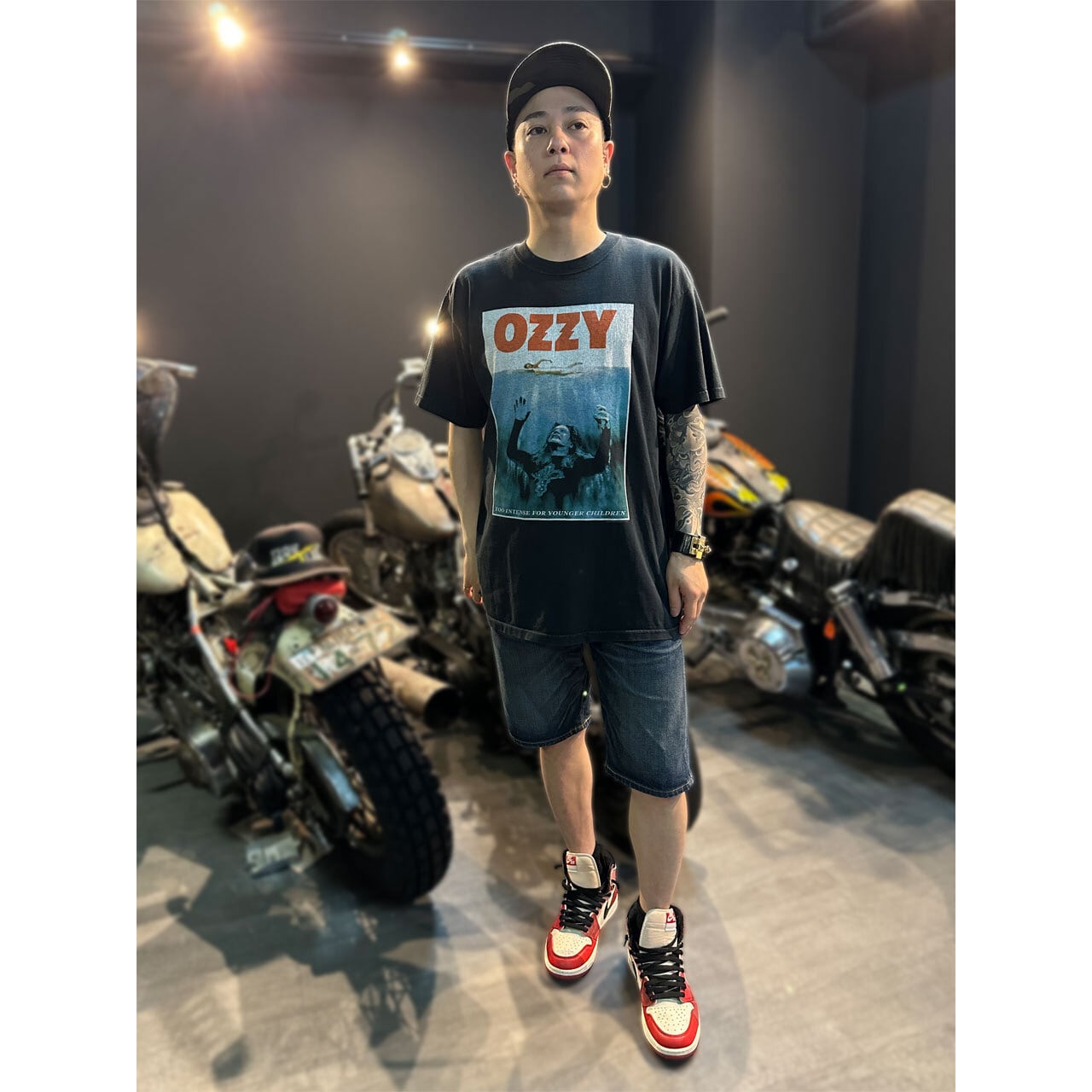 OZZY × JAWS】オジーオズボーン 00s ロックTシャツ | luxury&vintage